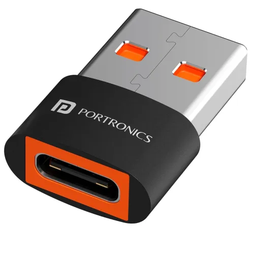 Image of Portronics Bridge X USB 3.0 Type C to USB OTG Adapter