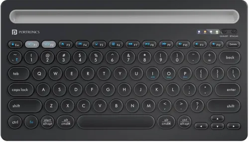 Image of Portronics Bubble Dock Bluetooth Wireless Handheld Multi-device Keyboard