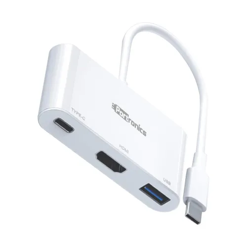 Image of Portronics C-Konnect Type C to HDMI Adapter 