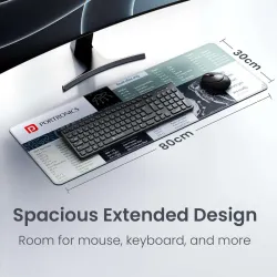 Portronics Comfipad 2 Extended Mouse Pad