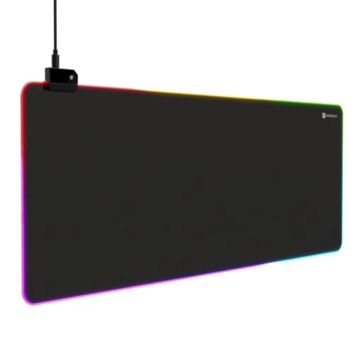Image of Portronics Comfipad Glow RGB Gaming Mouse Pad (Black)
