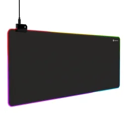 Portronics Comfipad Glow RGB Gaming Mouse Pad (Black)