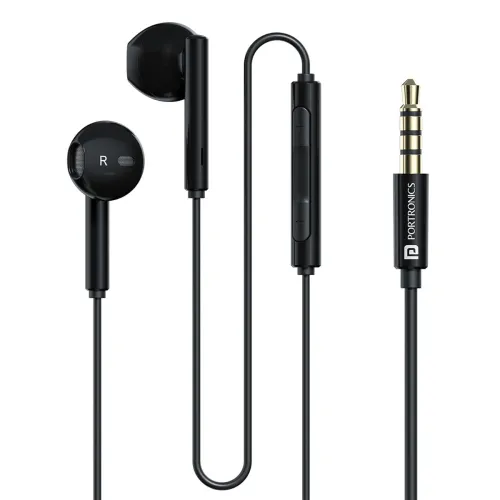 Image of Portronics Conch Theta A Wired Earphones