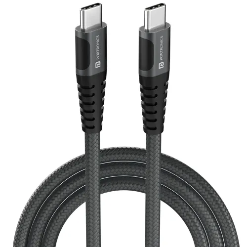 Image of Portronics FlashC 100W Type C to Type C Cable