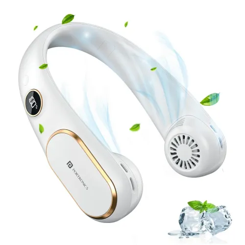 Image of Portronics Gobreeze Portable Rechargeable Neck Fan