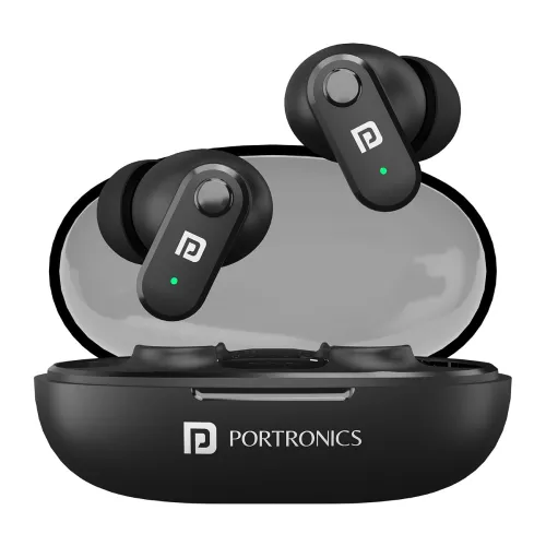 Image of Portronics Harmonics Twins S16 in Ear Wireless TWS Earbuds 
