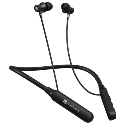 Image of Portronics Harmonics Z14 in-Ear Bluetooth Earphone Neckband 