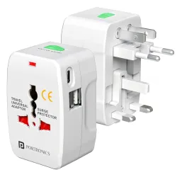 portronics-juicemate Universal Travel Adapter 