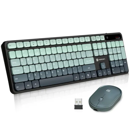 Image of Portronics Key11 Combo Wireless Keyboard & Mouse Set