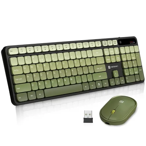Image of Portronics Key11 Wireless Keyboard and Mouse Set