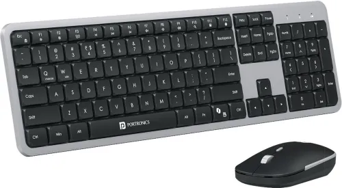 Image of Portronics Key4 Wireless Keyboard Mouse Combo 