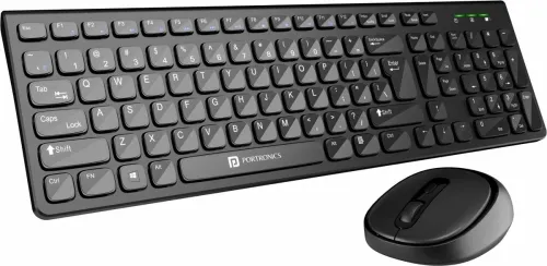 Image of Portronics Key7 Combo Keyboard Mouse Combo Set with 2.4Ghz