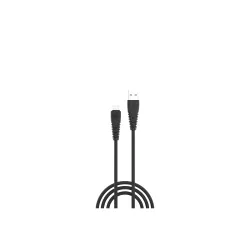 Portronics Konnect Core 8 PIN Cable Tangle-Free with iOS Compatibility, 3A Rapid Charging & 480mbps Data Transmission, 1