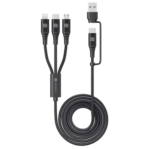 Image of Portronics Konnect J9 3-in-1 Cable