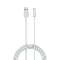 Portronics Konnect Link USB to 8PIN Fast Charging Cable with iOS Compatibility, 3.0A Output, 480Mbps Data Transfer, 1M L