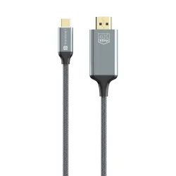 Portronics Konnect Vision C 4K 60Hz Type C to HDMI Cable with 1.8M Cord Length