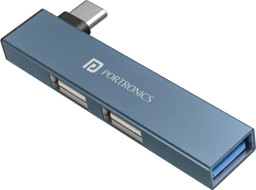 Image of Portronics Mport Mino C USB-C Hub with 3 USB Ports