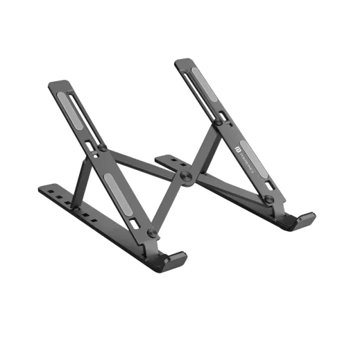 Image of Portronics My Buddy K Portable Laptop Stand with Adjustable Height, Foldable, OverHeating Protection for Laptops & MacBo