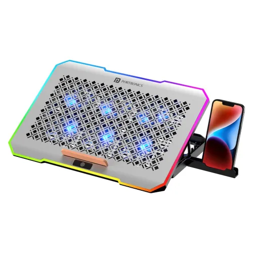 Image of Portronics My Buddy Air Pro 6-Fan Laptop Cooling Pad