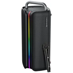 Portronics Nebula X 150W Party Speaker with Wireless Karaoke Mic, 6 Hours Playtime, Bass Boost Technology