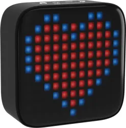 Portronics Pixel with 32 LED Display Animations 8 W Bluetooth Speaker (Black, Mono Channel)