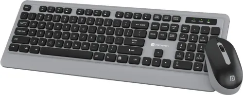 Image of Portronics POR-1569 Combo Set  (Grey)