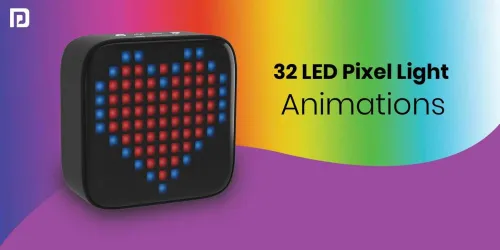 Image of Portronics Portronics Pixel with 32 LED Display Speaker 