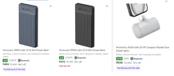 Portronics Power Banks upto 72% Discount