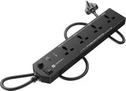 Portronics Power Plate 10 Multi Plug 1500W 4 Socket Extension Boards