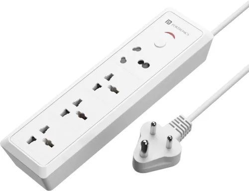 Image of Portronics Power Plate 17 (4 Sockets, 16A, 3m Cord)
