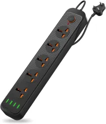 Portronics Power Plate 6 2500W Extension Boards 