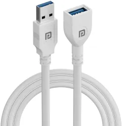 Portronics Power Sharing Cable 3 m Uniconnect