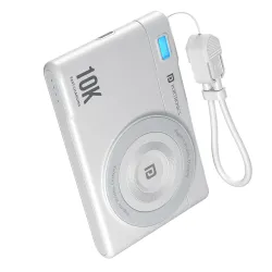 Portronics PowerShutter Air 10K 10000mAh 15W Wireless Magnetic Fast Charging
