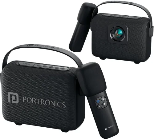 Image of Portronics Resonate 2 14W Bluetooth Speaker With Wireless Karaoke Mic