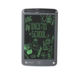 Portronics Ruffpad 12E Re-Writable LCD Writing Pad with 30.4cm (12 inch) Writing Area, India's First Notepad to Save and Share Your Child's First creatives via Ruffpad app on Your Smartphone...