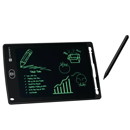 Image of Portronics Ruffpad 8.5E Re-Writable LCD Writing Pad