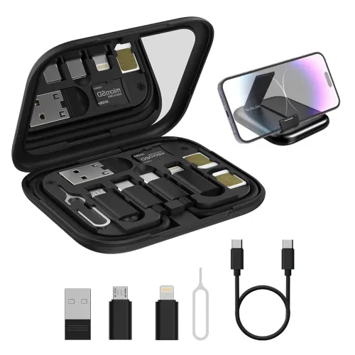 Image of Portronics Snapcase 60W Fast Charging Data Cable Kit