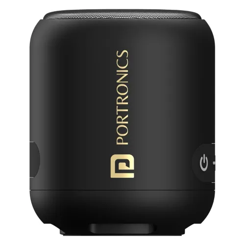 Image of Portronics SoundDrum 1 12W TWS Portable Bluetooth Speaker with Powerful Bass