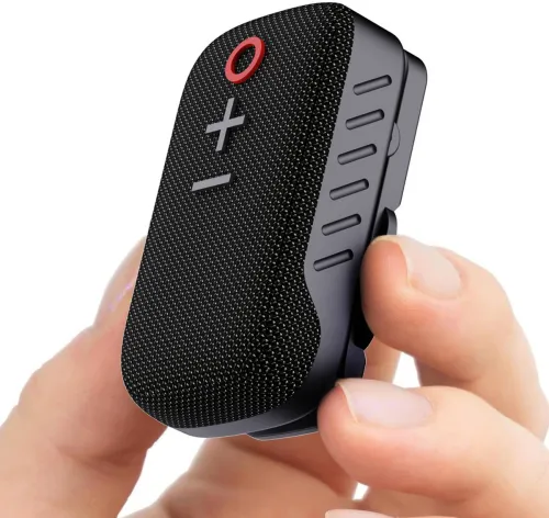 Image of Portronics Talk Three 2W Wearable Bluetooth Speaker with Mic