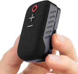 Portronics Talk Three 2W Wearable Bluetooth Speaker with Mic