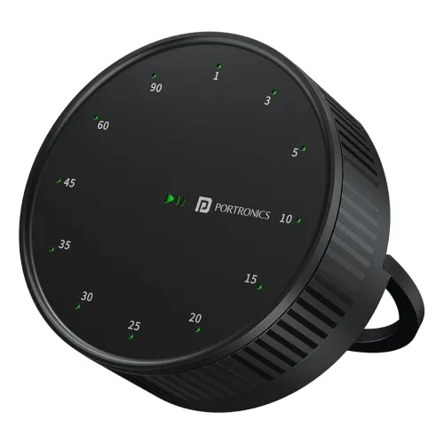 Image of Portronics Tixie Rotational Countdown Timer with 12 Timing Gear & Magnetic Attachments