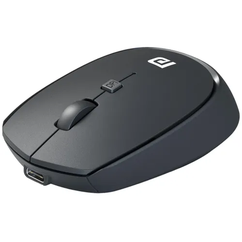 Image of Portronics Toad 23 Pro Wireless Rechargeable Bluetooth Optical Mouse with 2.4GHz, USB Nano Dongle, Optical Orientation