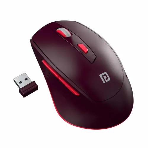 Image of Portronics Toad 32 Wireless Mouse with 6 Buttons, 2.4 GHz Connectivity, 10m Working Range, Ergonomic Design