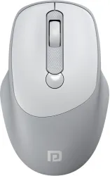 Portronics Toad 35 Ambidextrous Optical Mouse Silent Clicking, Adjustable DPI, for Laptop, Mac & PC (2.4GHz Wireless, White)