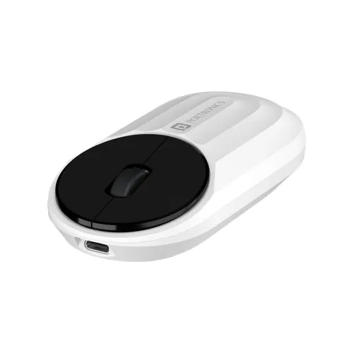 Image of Portronics Toad 6 Bluetooth Wireless Mouse with 2.4 GHz USB Receiver, Multi-Device Pairing, Built in Battery, 1200 DPI S
