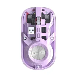 Portronics Toad 8 Transparent Wireless Bluetooth Mouse