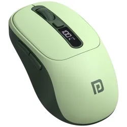 Portronics Toad 9 Wireless Bluetooth Mouse with Dual Wireless (BT + 2.4 GHz), Smart LED Display, Rechargeable Battery, F