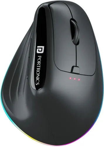 Image of Portronics Toad Ergo 3 Ergonomic Wireless Mouse