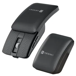 Portronics Toad Fold Wireless Bluetooth Mouse with Dual Wireless (BT + 2.4 GHz)