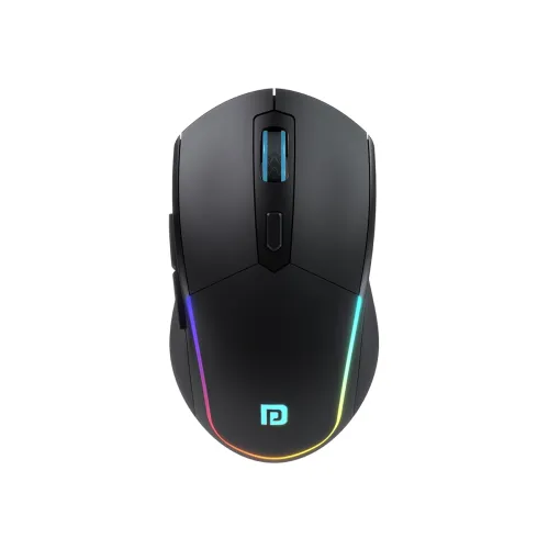 Image of Portronics Toad One Bluetooth Mouse – Dual Wireless, RGB, Black